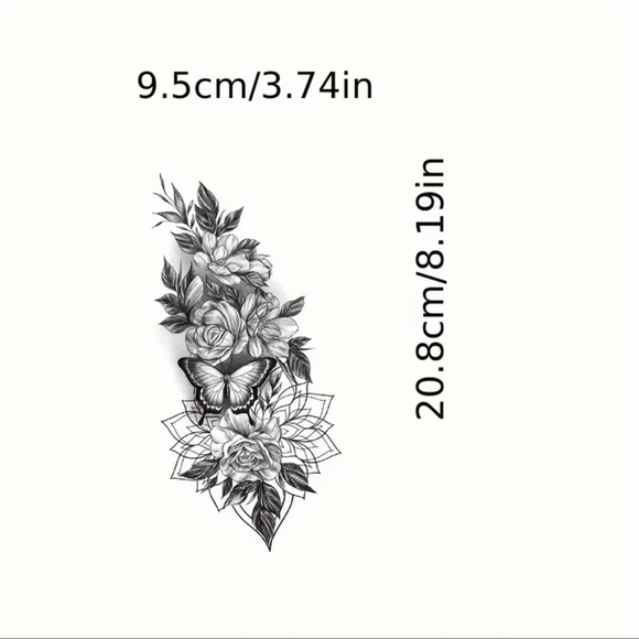 Tattoo, Sticker - Temporary Tattoo, Long-Lasting Body Art, Surprise Friends 😂 - Picture 3 of 8